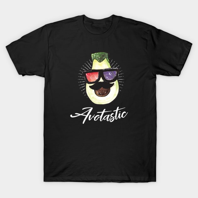 Avotastic funny Avocado T-Shirt by Foxxy Merch
